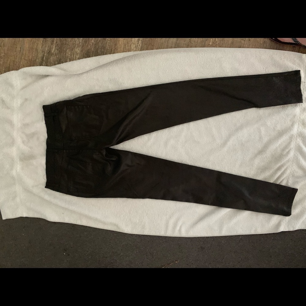 Woman’s bubblegum pants